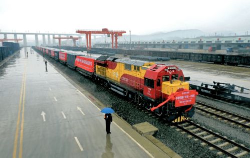 中部地區(qū)首發(fā) 中老鐵路 懷化 萬象 國際貨運(yùn)列車正式發(fā)車